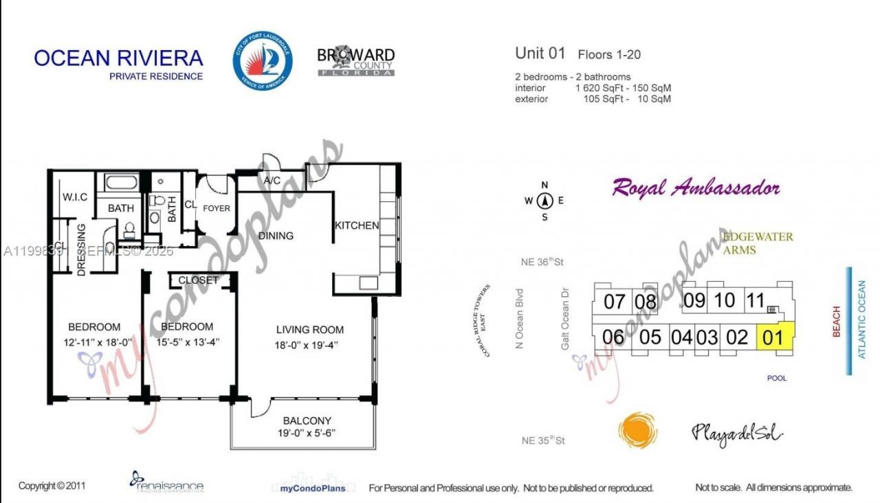 3550 NE Galt Ocean Dr, Unit 501, Fort Lauderdale, FL 33308 Photo