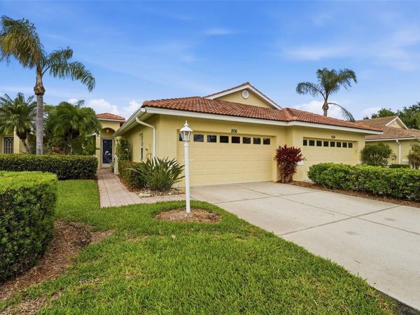 206 VISTA DEL LAGO WAY , VENICE, FL 34292