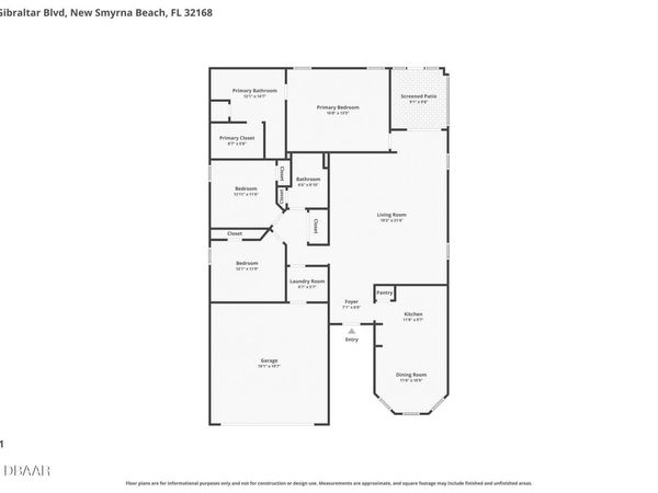 2992 Gibraltar Boulevard, New Smyrna Beach, FL 32168