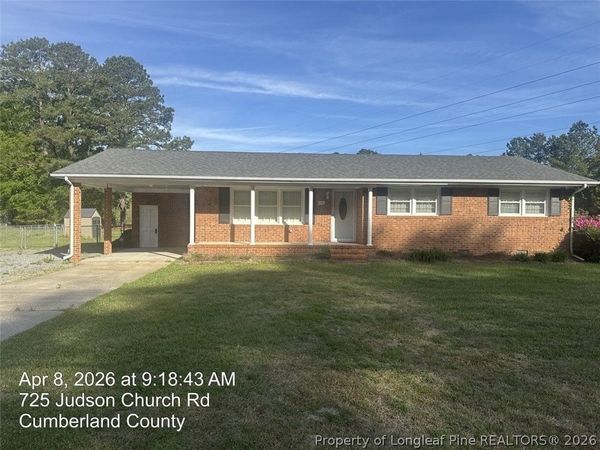 725 Judson Church Road , Fayetteville, NC 28312