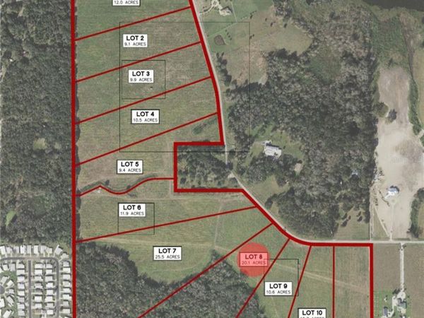 BAYHEAD ROAD , Unit Lot 8, DADE CITY, FL 33523
