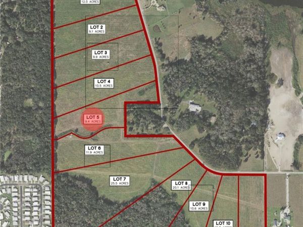BAYHEAD ROAD , Unit Lot 5, DADE CITY, FL 33523
