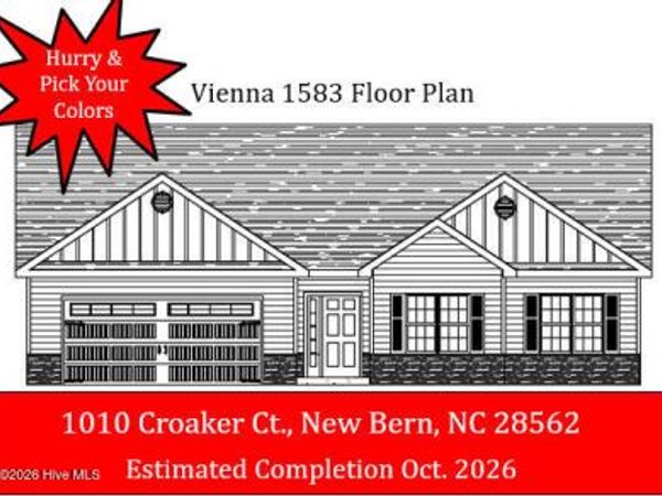 1010 Croaker Court, New Bern, NC 28562
