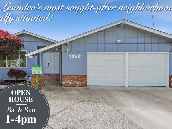 1326 Vining Dr, San Leandro, CA 94579