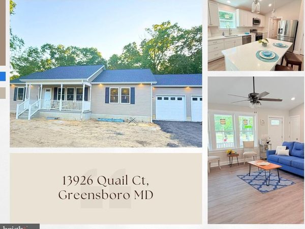 13926 QUAIL COURT, GREENSBORO, MD 21639