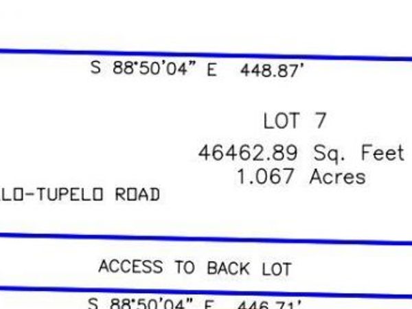 Lot 7 Fern Gully, Saltillo, MS 38866