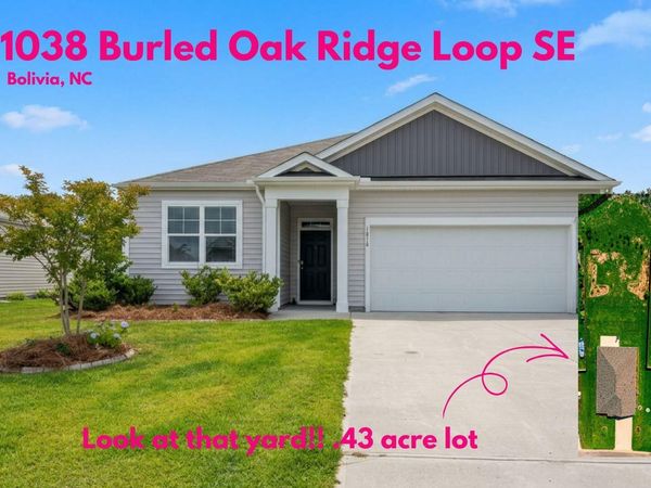 1038 Burled Oak Ridge Loop SE, Bolivia, NC 28422
