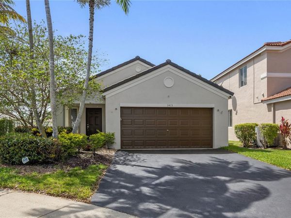 1413 Majesty Ter , Weston, FL 33327