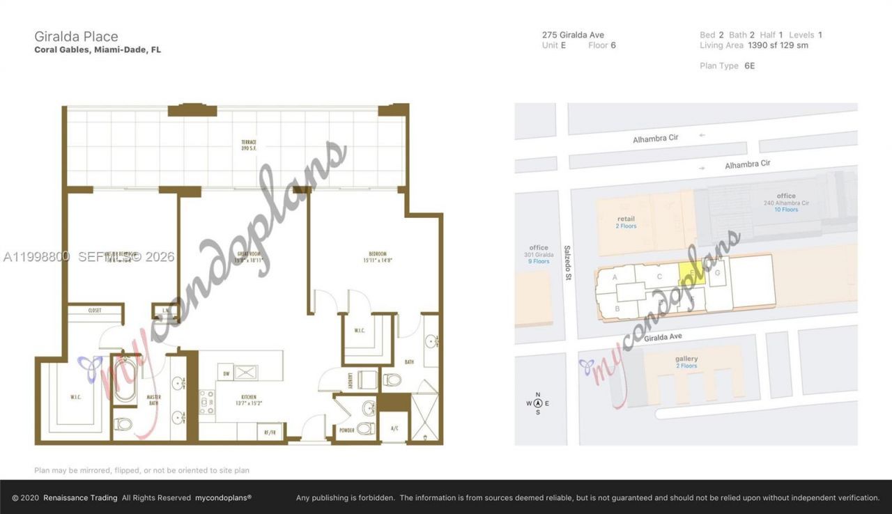 275 Giralda Ave, Unit 6E, Coral Gables, FL 33134 Photo