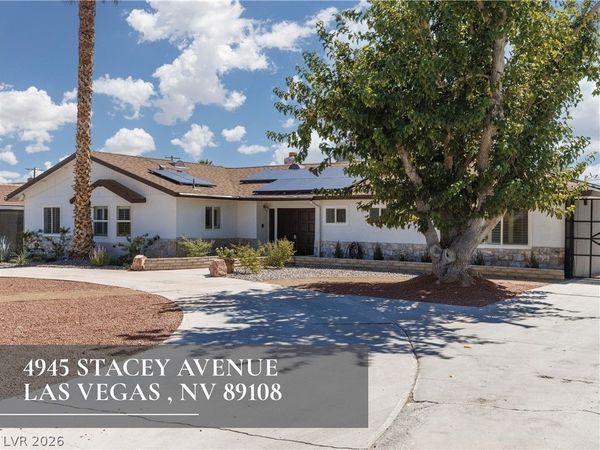4945 Stacey Avenue , Las Vegas, NV 89108