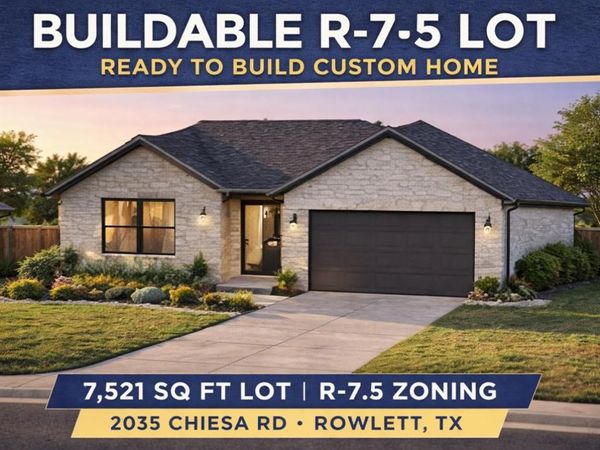 2514 Chiesa Road, Rowlett, TX 75088