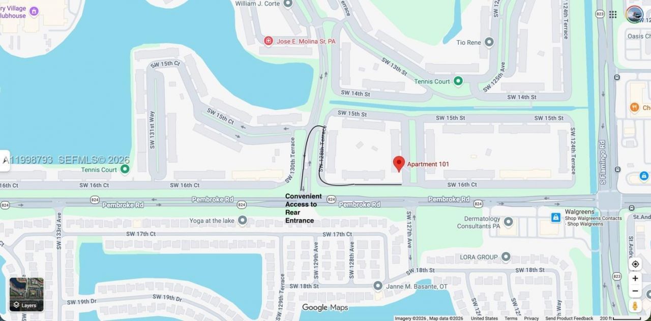 1600 SW 127th Way, Unit 101C, Pembroke Pines, FL 33027 Photo