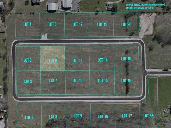 Lot 6 Otter Road , Prairie Grove, AR 72753