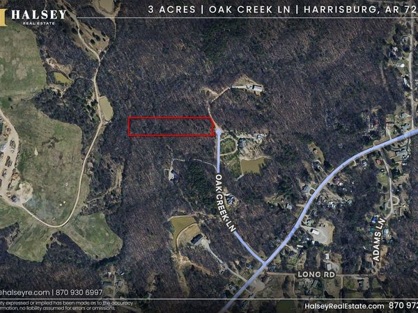 3.00 Oak Creek Lane , Harrisburg, AR 72432