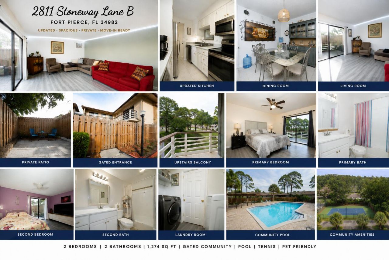 2811 Stoneway Lane, Unit B, Fort Pierce, FL 34982 Photo