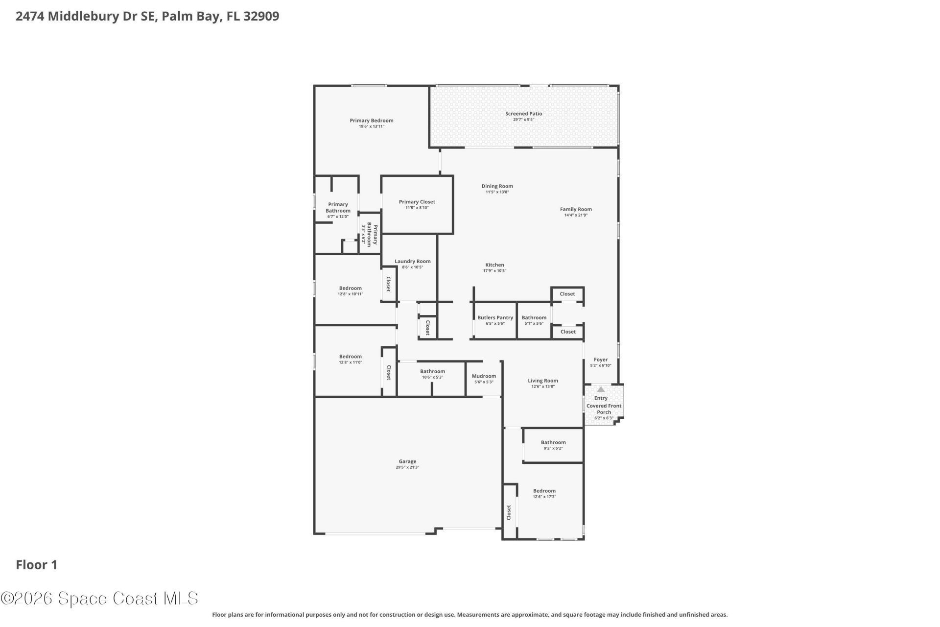 2474 Middlebury Drive , Palm Bay, FL 32909 Photo