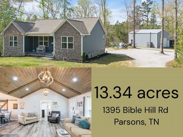 1395 Bible Hill Rd, Parsons, TN 38363