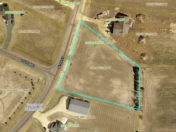 1165 167th Street , Hammond, WI 54015