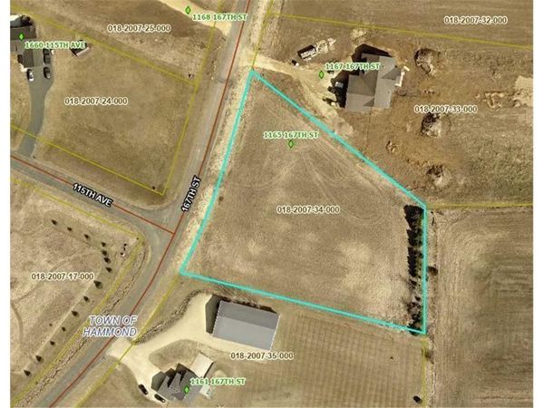 1165 167th Street, Hammond, WI 54015