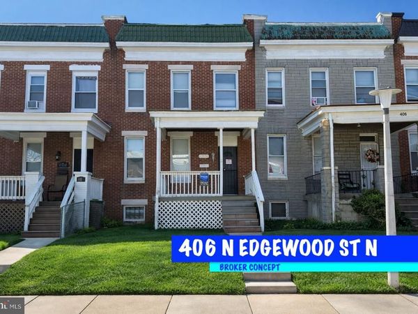 406 N EDGEWOOD STREET N , BALTIMORE, MD 21229