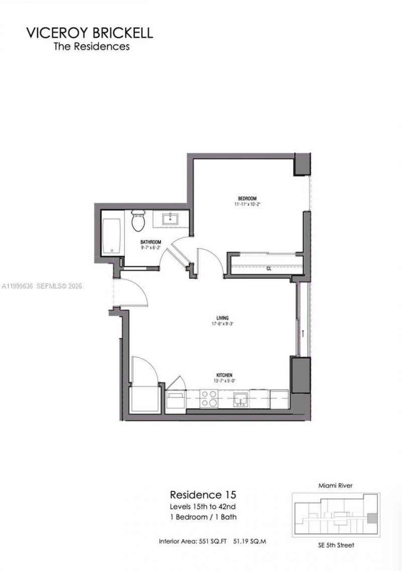 77 SE 5, Unit 1915, Miami, FL 33131 Photo