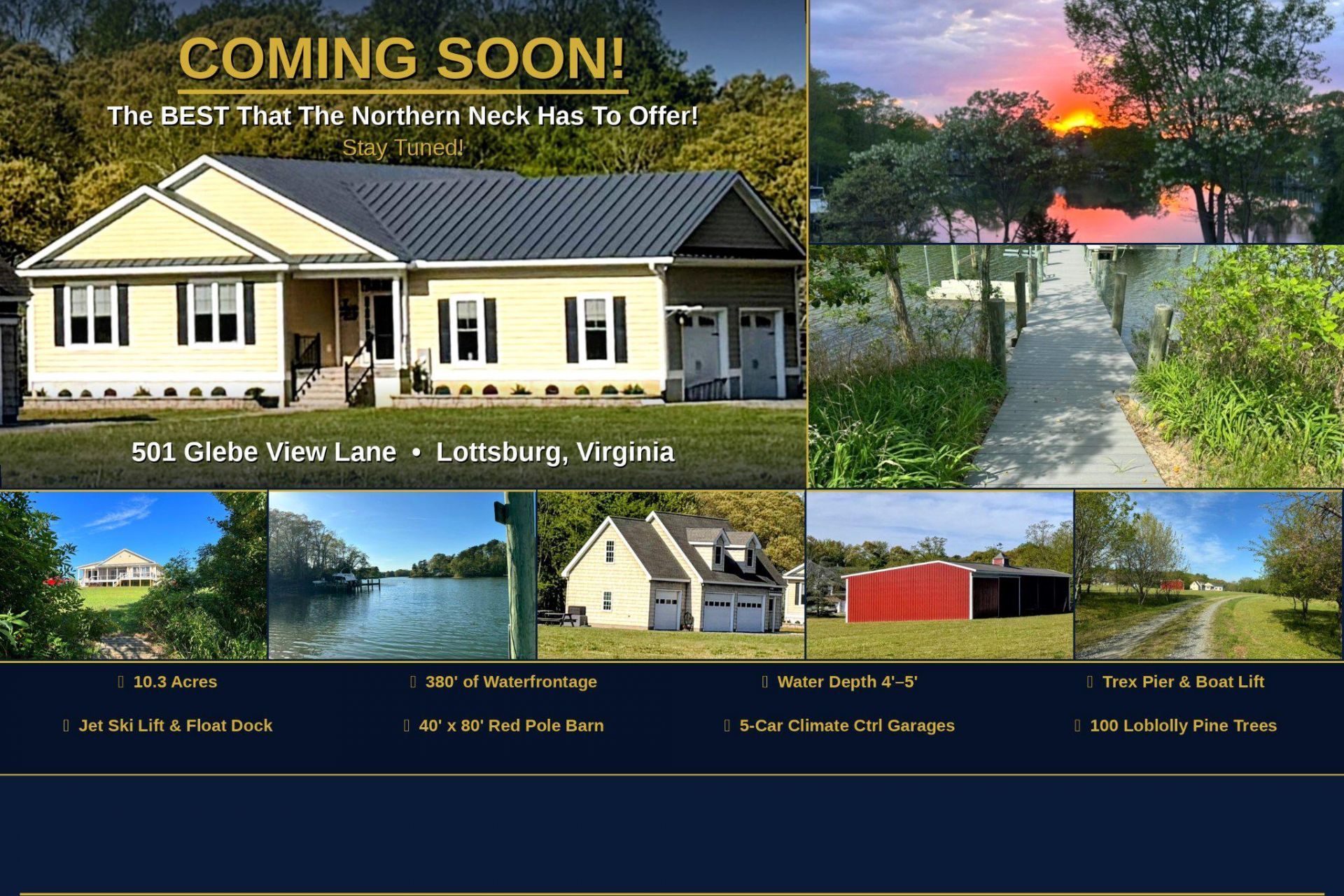 501 Glebe View Lane, Lottsburg, VA 22511 Main Photo