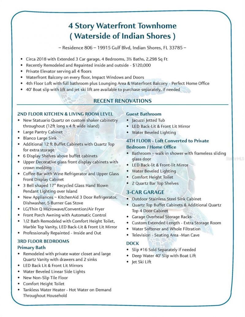 19915 Gulf Boulevard, Unit 806, Indian Shores, FL 33785 Photo