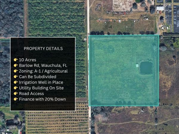 N BARLOW ROAD , WAUCHULA, FL 33873