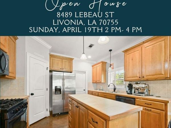 8489 Lebeau St, Livonia, LA 70755
