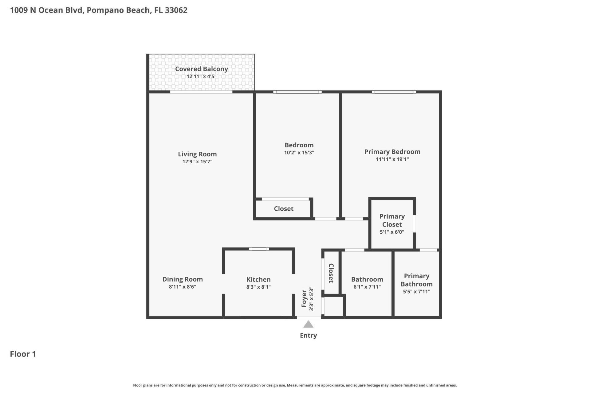 1009 N Ocean Boulevard, Unit 603, Pompano Beach, FL 33062 Photo