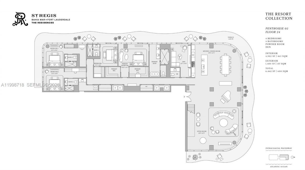 801 Seabreeze Blvd, Unit PH2406, Fort Lauderdale, FL 33316 Photo