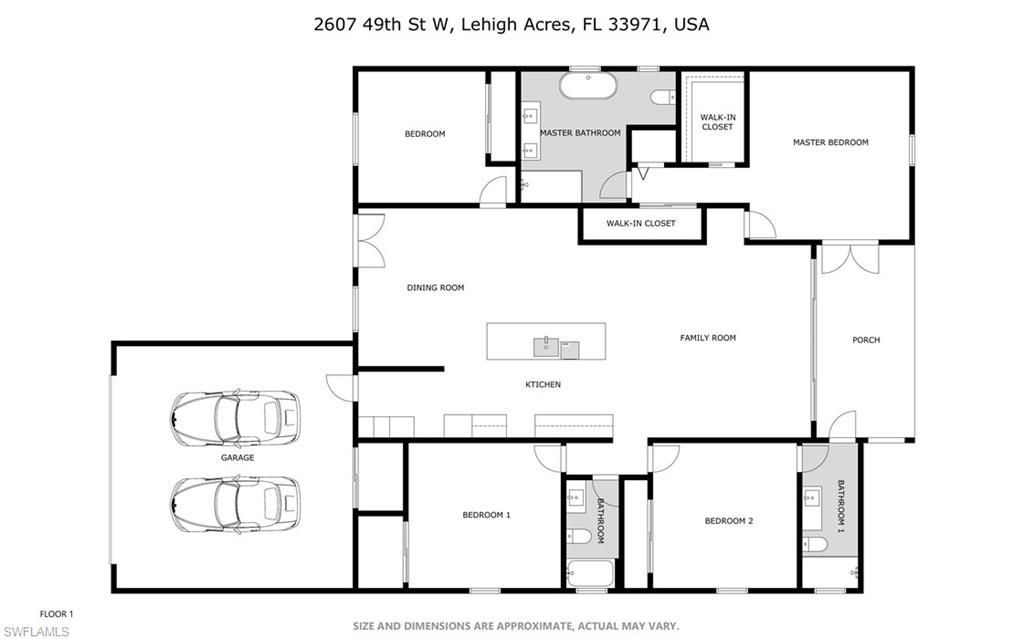 1126 Crestwood St E, Lehigh Acres, FL 33974 Photo