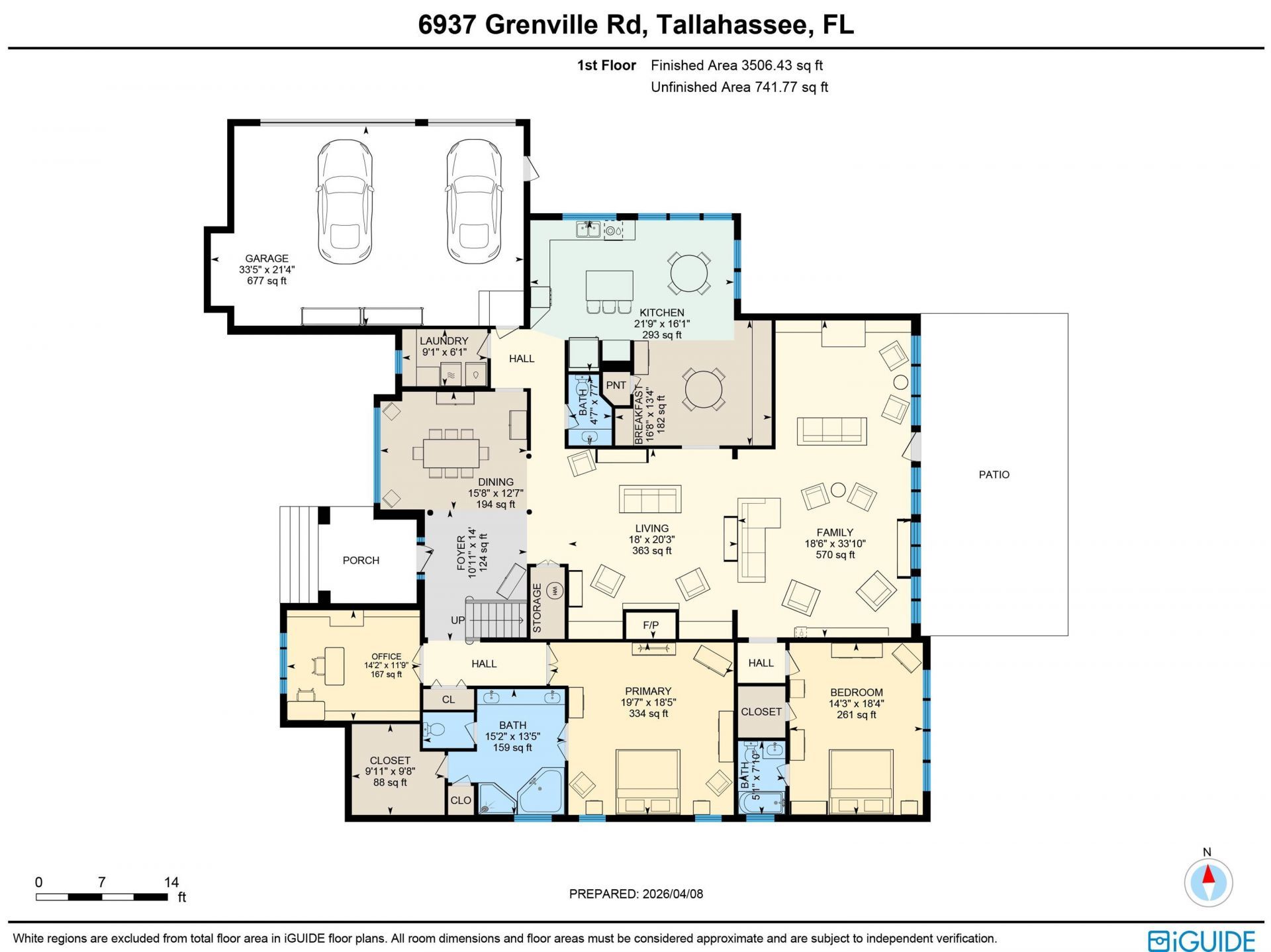 6937 Grenville Road, Tallahassee, FL 32309 Photo