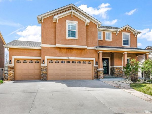 995 Diamond Rim Drive , Colorado Springs, CO 80921