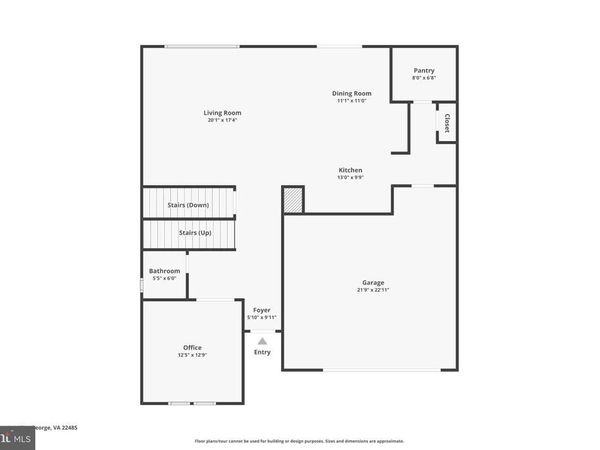 6371 POINTER LANE, KING GEORGE, VA 22485