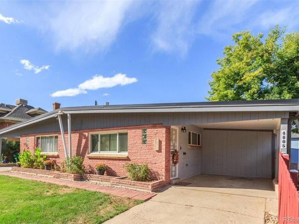4805 W 33rd Avenue , Denver, CO 80212