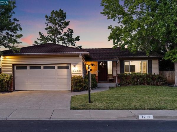 1208 Roseann Dr, Martinez, CA 94553