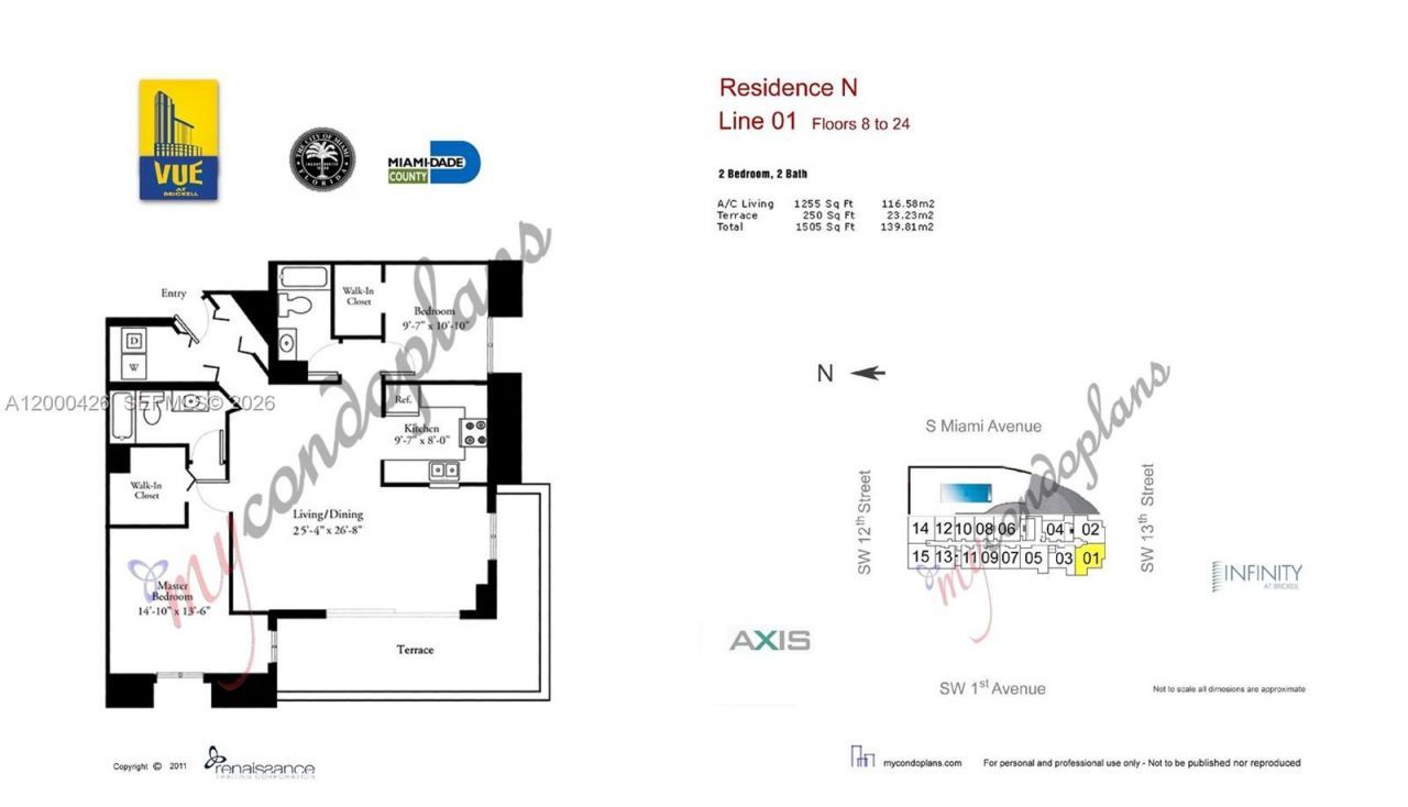 1250 S Miami Ave, Unit 1201, Miami, FL 33130 Photo