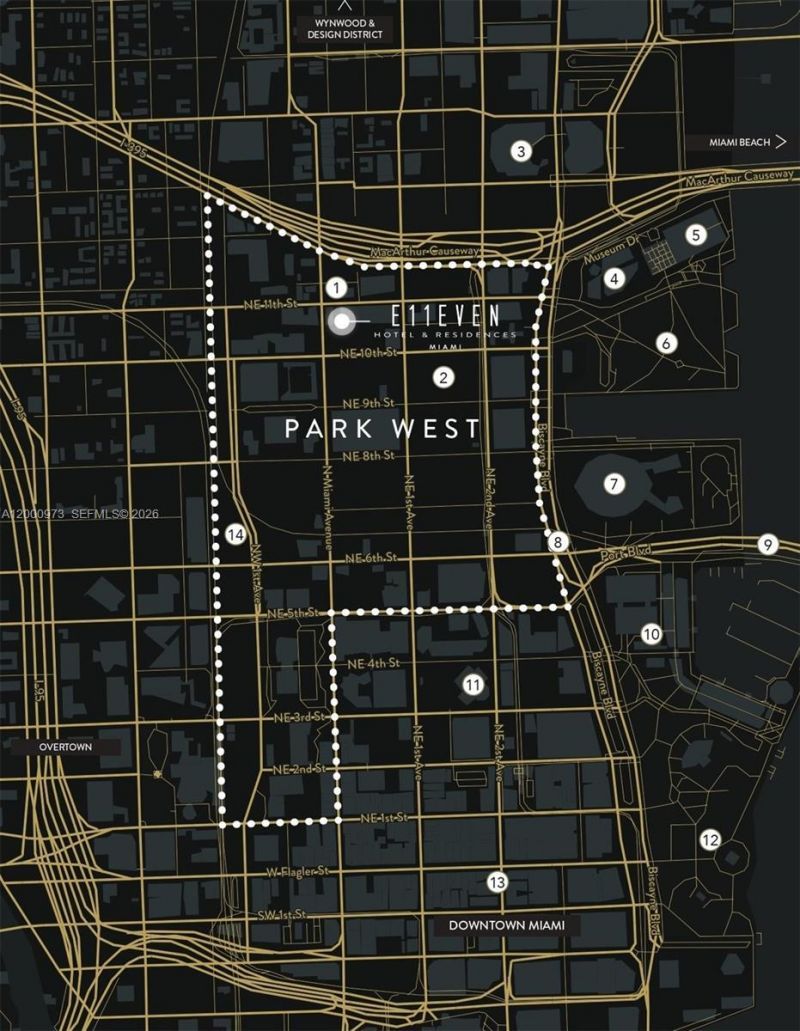 20 NE 11th , Unit 3407, Miami, FL 33132 Photo