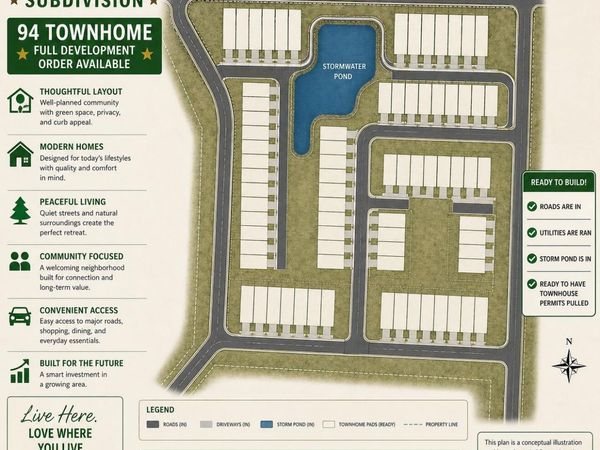 94 E Townhouse Lots, Crestview, FL 32536