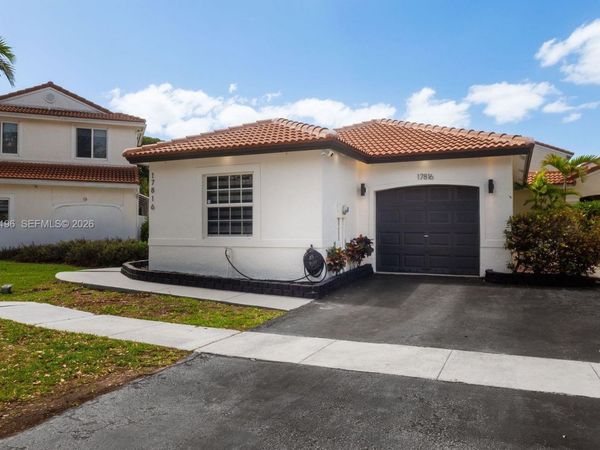 17816 SW 10th Ln , Pembroke Pines, FL 33029