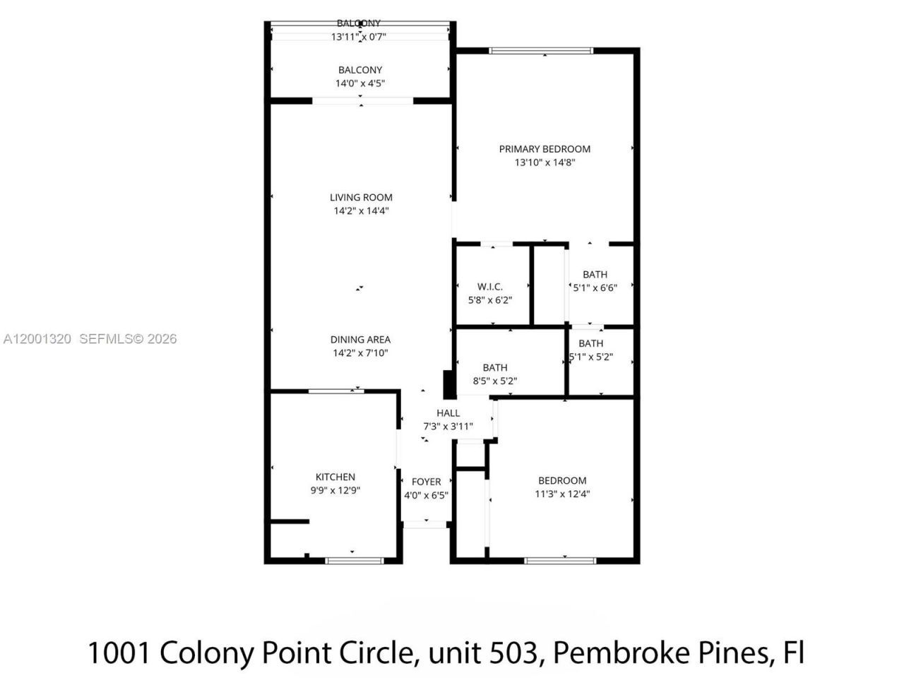1001 Colony Point Cir, Unit 503, Pembroke Pines, FL 33026 Photo