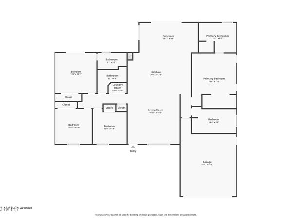 2839 E SIERRA Street, Phoenix, AZ 85028