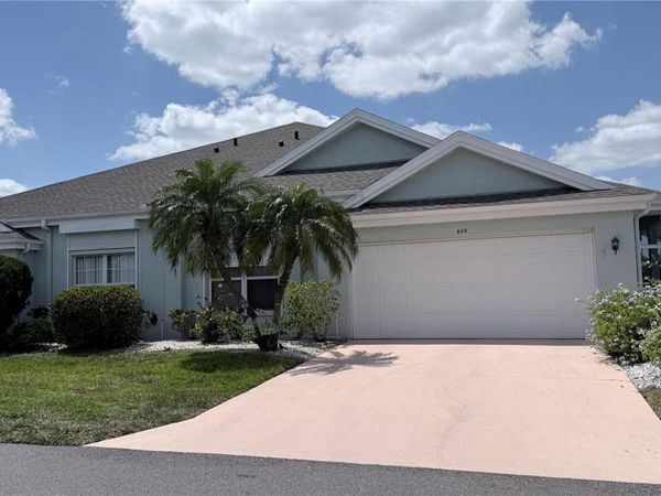 649 MASTERPIECE DRIVE , Unit 156, SUN CITY CENTER, FL 33573