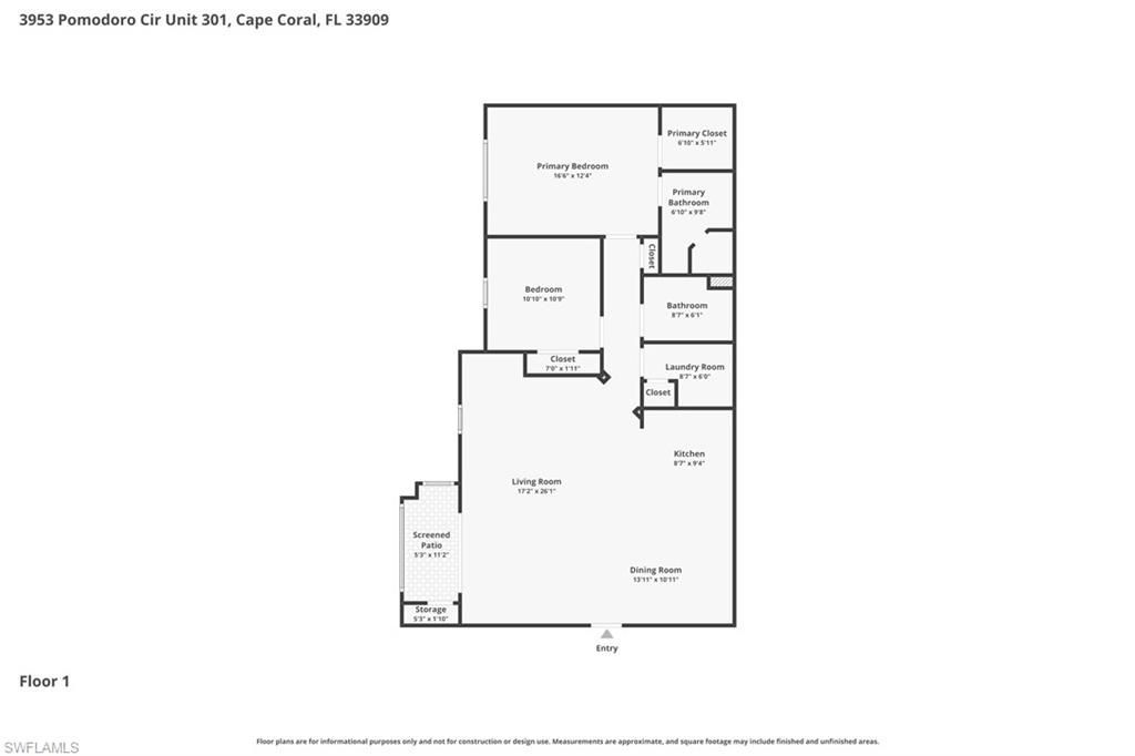 3953 Pomodoro Cir, Unit 301, Cape Coral, FL 33909 Photo