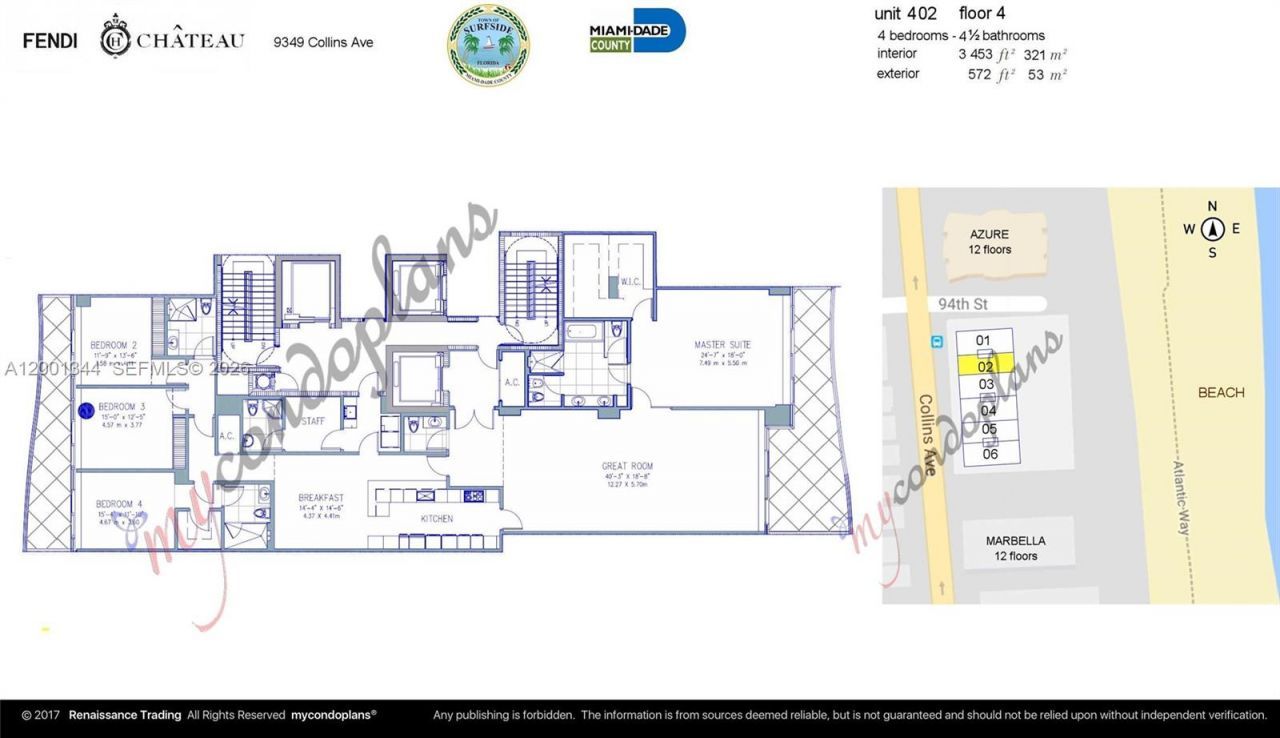9349 Collins Ave, Unit 203, Surfside, FL 33154 Photo