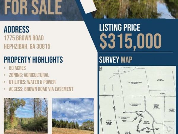 1775 Brown Road, Hephzibah, GA 30815