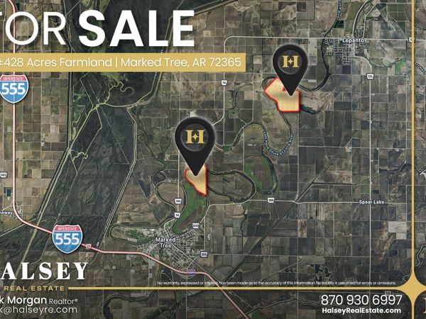 428 Acres , Marked Tree, AR 72365