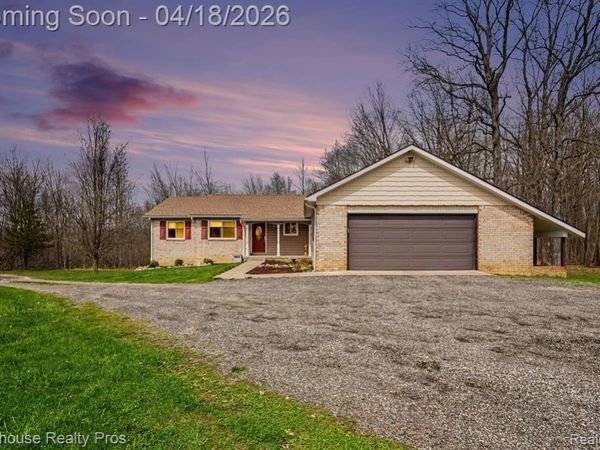 9110 Argentine Road, Deerfield Twp, MI 48451