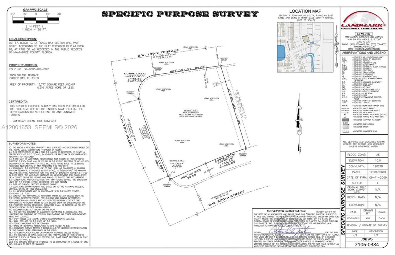 7830 SW 199th Ter , Cutler Bay, FL 33189 Photo